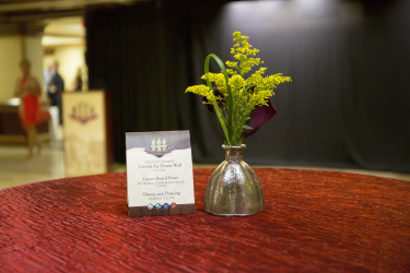 Event card and table decoration